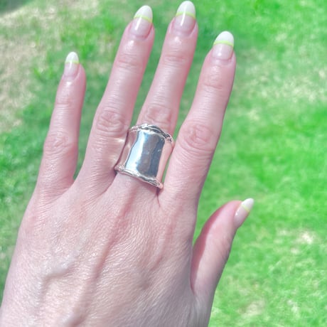 《受注生産》〜ヴェール veil〜　フリーサイズsilverリング