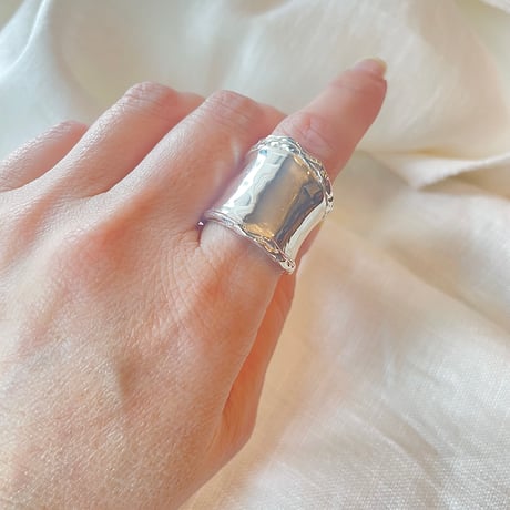 《受注生産》〜ヴェール veil〜　フリーサイズsilverリング