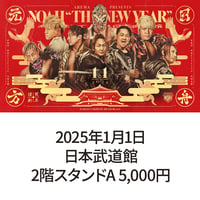 2025年1月1日・日本武道館大会　2階スタンドA席