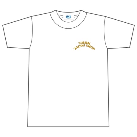【受注生産】THHK TACOS SHOP Tee(Black/White) #公狂