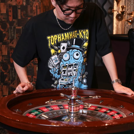 【受注生産】ハムベガスTee(Black/White) #公狂