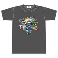 【受注生産】I SPEAK JAPANESE Tee(Charcoal/White) #公狂