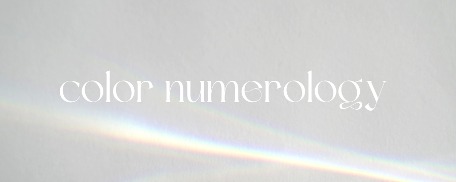 ‎color numerology