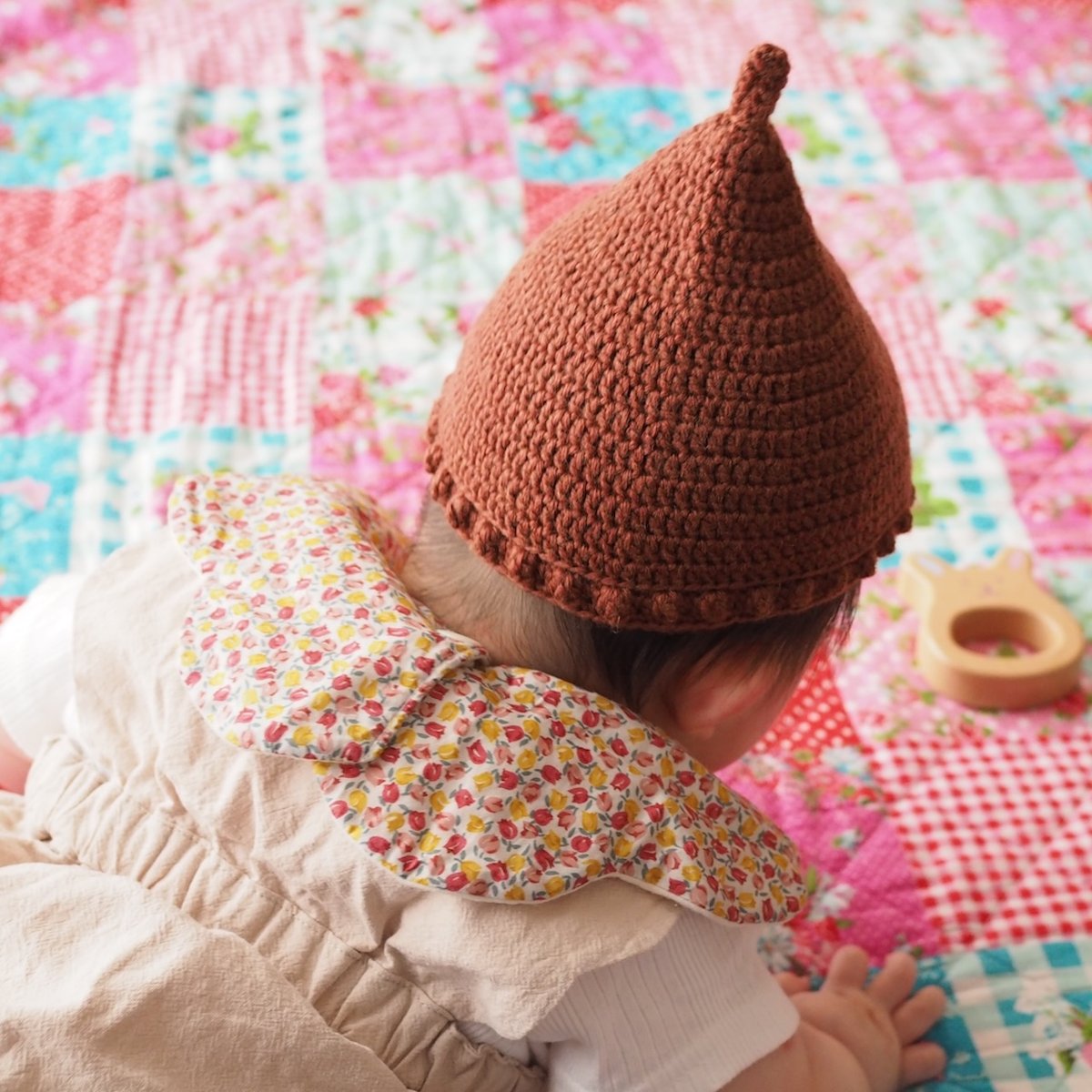 ダウンロードレシピ】かぎ針編みのどんぐり帽子 | Marple Knit