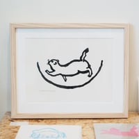【額装原画】まわせ まわせ！／しらいしののこ