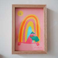 【額装原画】黒田愛里／FIND YOUR TORTOISE