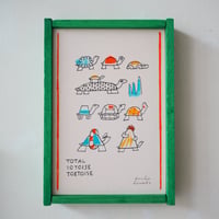 【額装原画】おおうちひなこ／FIND YOUR TORTOISE