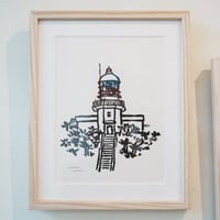 【額装原画】岬／しらいしののこ