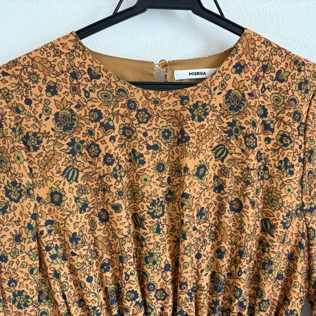 Flower motif dress 【MURUA】