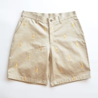 NEW VINTAGE GOLF "NVG Embroidered Short Pants(WHT)"