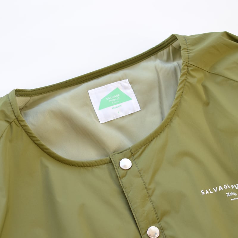 サルベージパブリック　マウカ　ジャケット　オリーブ　Ｍ SALVAGE PUBLIC Kolepa（サルベージ パブリック コレパ） 中綿