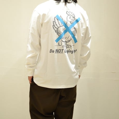 Chicken Laying Egg Mockneck L/S
