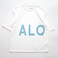 SALVAGE PUBLIC KOLEPA "PALULU MOCK NECK S/S BIG ALOHA"