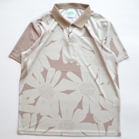 SALVAGE PUBLIC Kolepa "Waialua メッシュポロ S/S (SUNFLOWER"