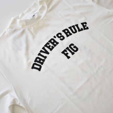 FORTUNE ISLAND GOLF "DRIVER'S RULE MOCK NECK S/S CHIE ONLY"