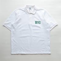 NEW VINTAGE GOLF  NVG Logo Print Polo(WHITE)