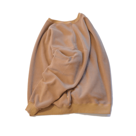 FORTUNE ISLAND GOLF RECYCLED POLYESTER FLEECE SWEAT BEIGE