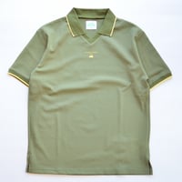 SALVAGE PUBLIC Kolepa "クリナポハポハ Vネックポロ S/S"(OLV)