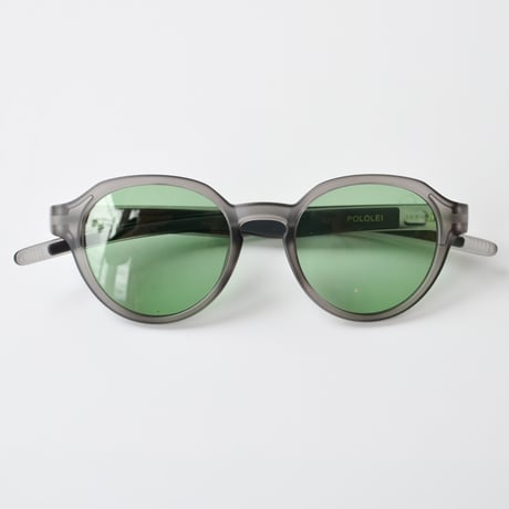 SVKE002［サルベージパブリックコレパ］POLOLEI Matte Grey with Polarised Photochromic Green lense