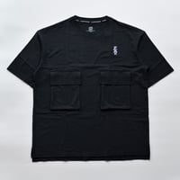 FLASH PACKER "XWPT-PKT（Dry Silky Cotton® ポケットTシャツ）BLACK