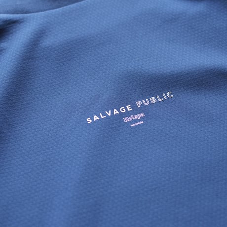 SALVAGE PUBLIC Kolepa (サルベージ パブリック コレパ) "Alapaina モックネック(CAMPBELL AVE)/ネイビー"　長袖