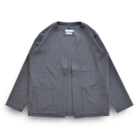 TURN ME ON /リネンレーヨン ストレッチVネックボレロ (BLACK) TURN ME ON 