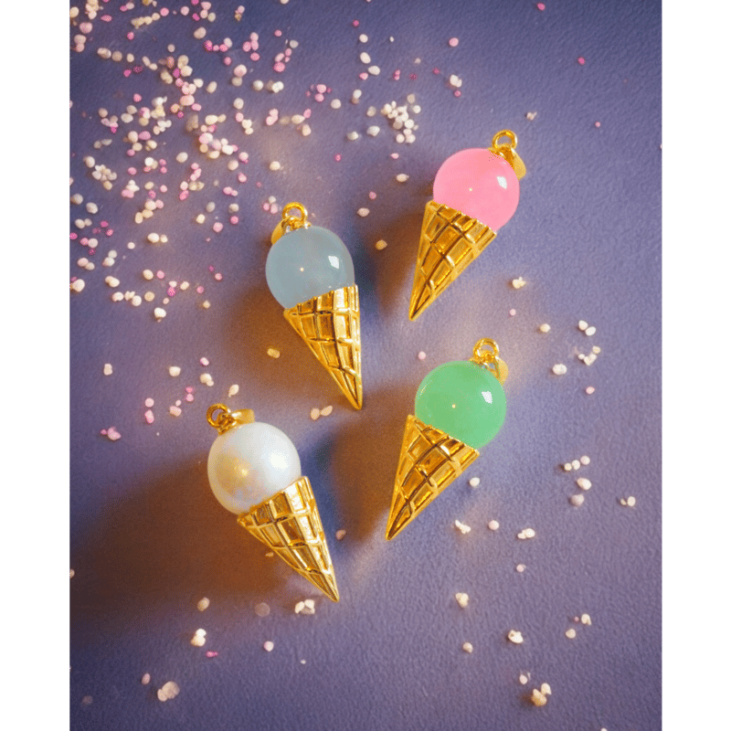 Pearl Vanilla Ice Cream Pendant | FUMIO MAKINO