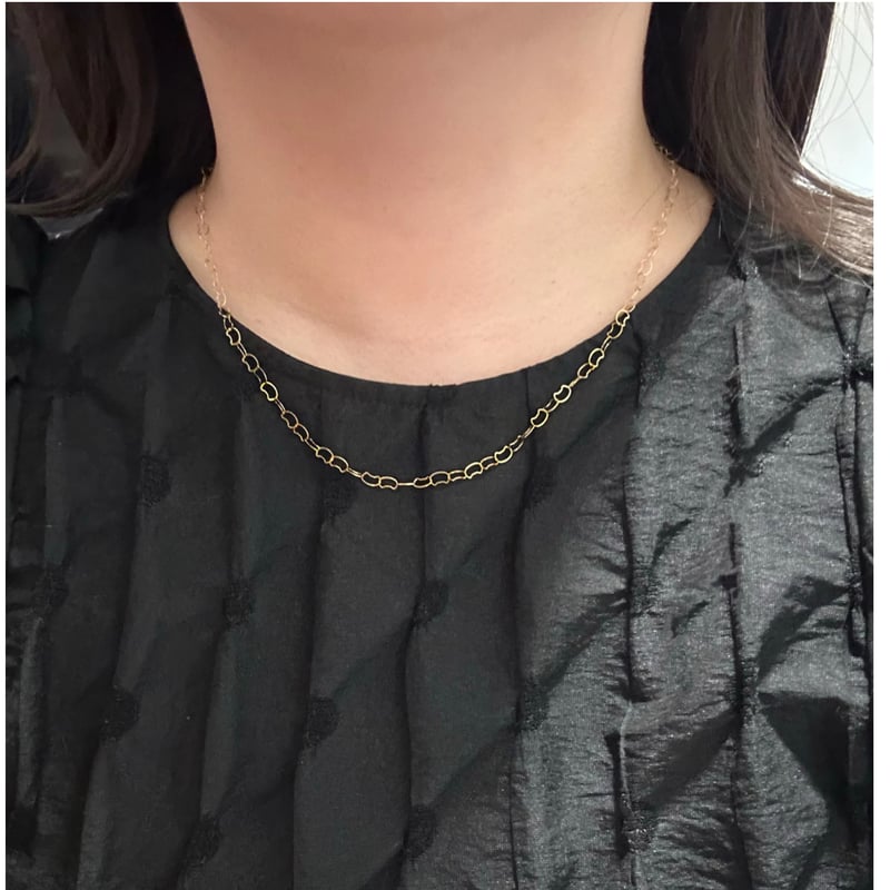 Meow Chain Necklace (K10YG) | FUMIO MAKINO