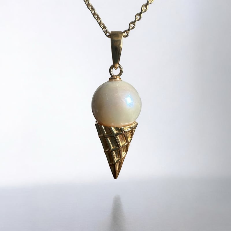 Vanilla Ice Cream Charm | FUMIO MAKINO Jewelry Vanilla Ice Cream Charm | FUMIO MAKINO Jewelry