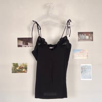 Bon voyage camisole black / TOWAVASE