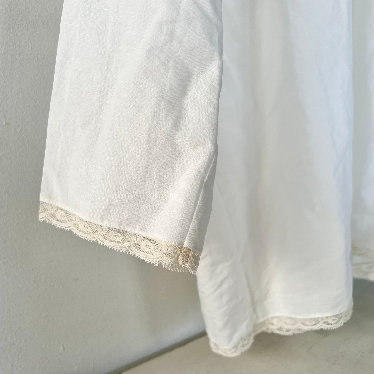 Leavers sailor collar blouse white / TOWAVASE |