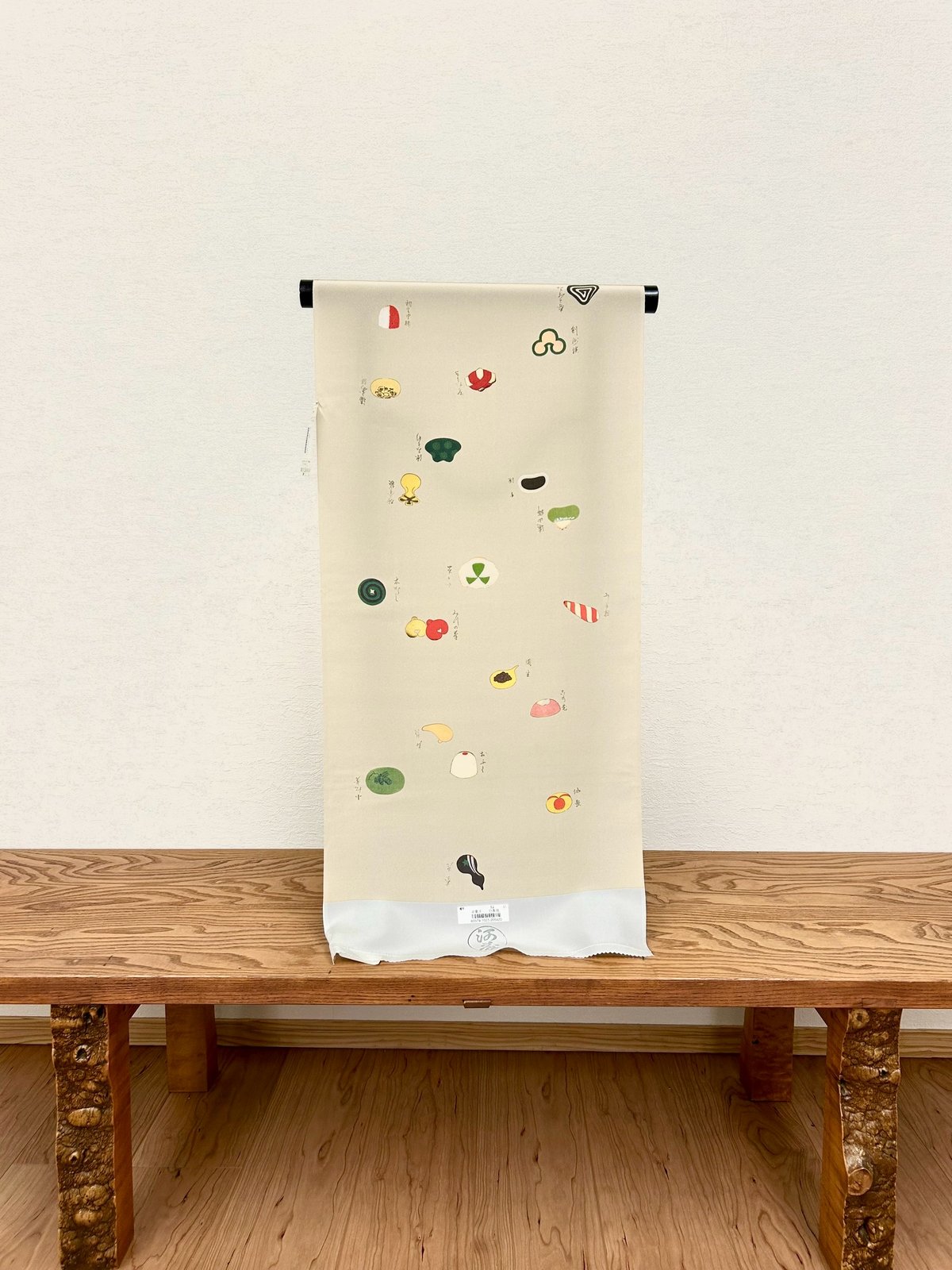 京菓子/白茶地 長襦袢ー野口 | おしゃれ処布屋