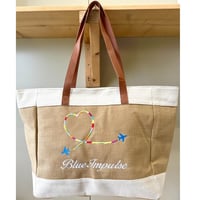 トートバッグキューピット（刺繍）