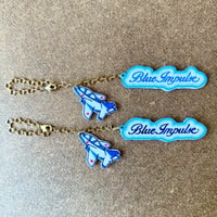 ブルーインパルス刺繍キーホルダー