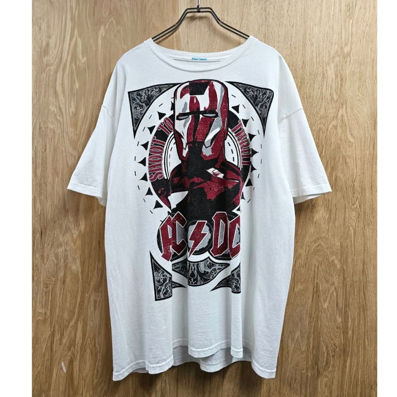 IRON MAN 2 × AC/DC Collab T-Shirt | アイアンマン2 マ