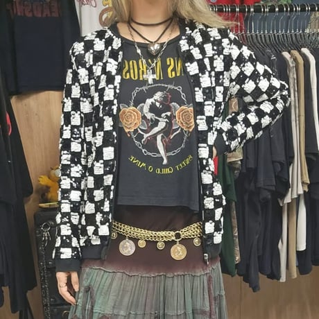 星柄スパンコール アウター 楽天市場】ダンス衣装・ステージ衣装に!星柄スパンコール