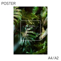 poster PLANT LIFE CHOSE ME