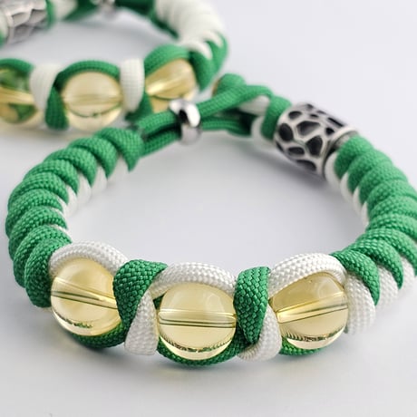 新作♡馬蹄痕付き平安十字佛天珠ブレス ◇流通量の少ない希少天珠！◇最高級◇至純馬蹄痕天珠◇1点物◇