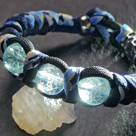 龍脈の霊石 ✨静岡水晶×騎龍観音天珠】 【瀬織津