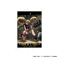 ロックは淑女の嗜みでして ポスター風カード ロックver.(集合