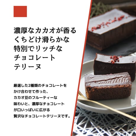 【公式限定】 とろける生チョコテリーヌ /  父の日 お中元 お祝い 内祝い お取り寄せ チョコレート 冷凍ギフト