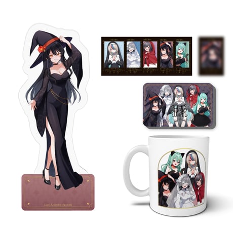 ぷりずむあっぷHalloweenグッズ2025 コンプリートセット