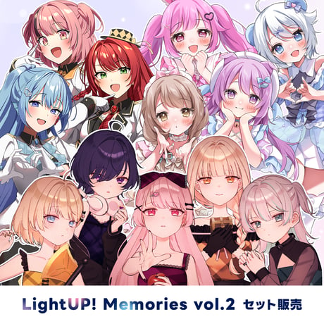 【LightUP! Memories】vol.2「アクリルパネル/アクリルブロック/キャンバス/セット販売」