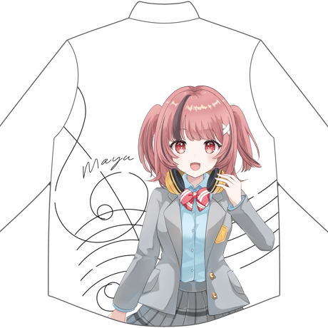 【LightUP! Memories】vol.1　フルグラフィックワイシャツ【在庫販売】