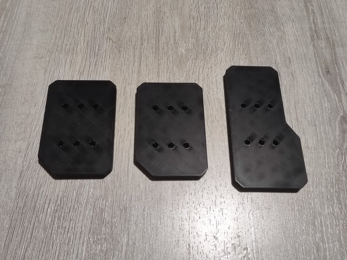 logicool G29用フラットペダルプレート【3Dプリンタ品】 | Yubell 