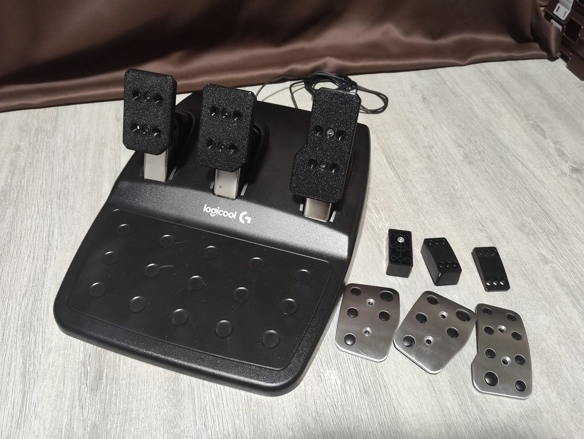 logicool G29用フラットペダルプレート【3Dプリンタ品】 | Yubell 