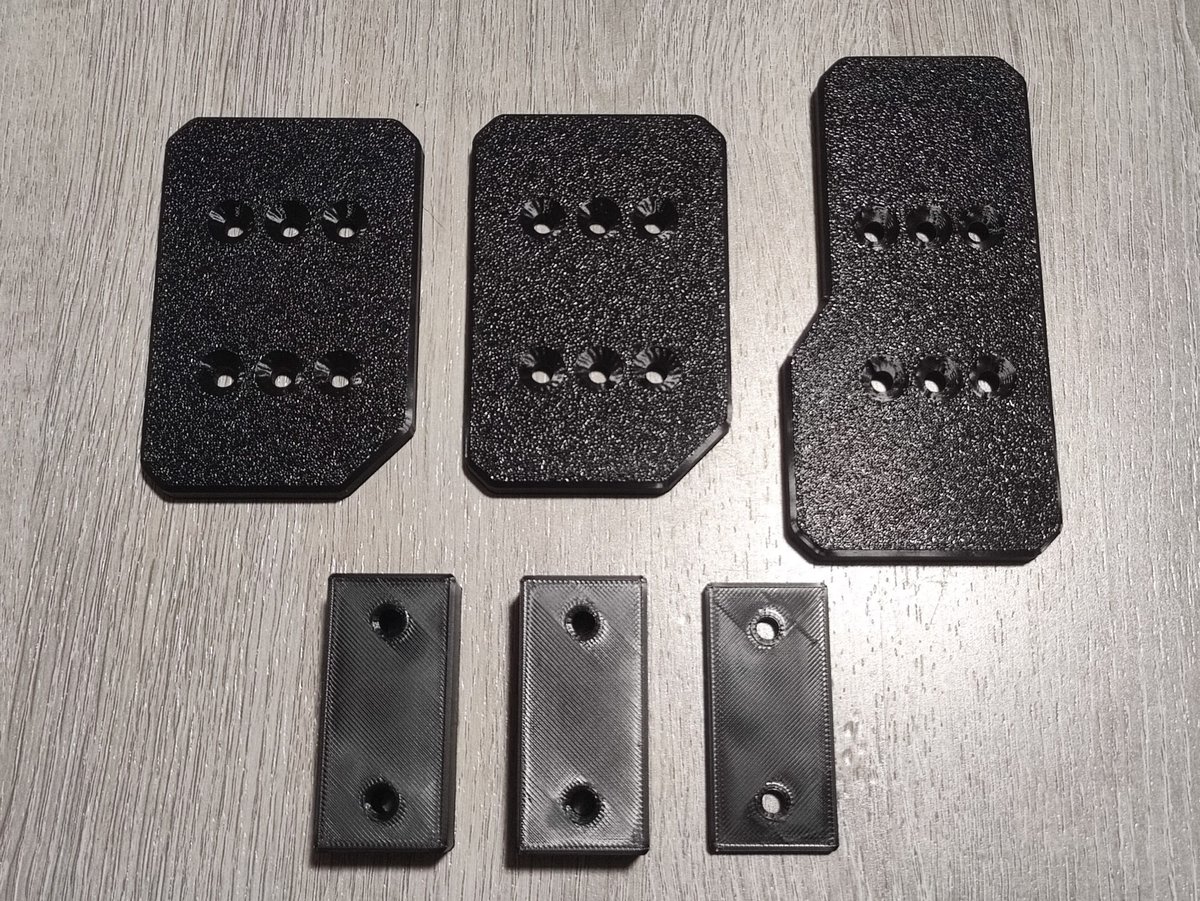 logicool G29用フラットペダルプレート【3Dプリンタ品】 | Yubell 