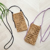 PDF編み図 スマホポーチ