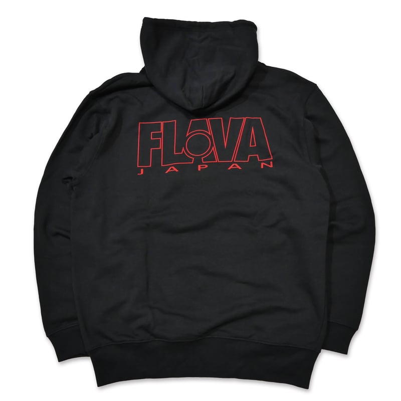 FLAVA JAPAN TV スタンダードロゴ パーカー (BLACK) | FLAVA JA