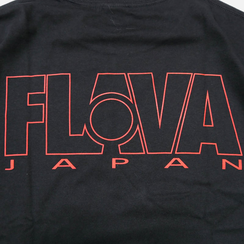FLAVA JAPAN TV スタンダードロゴ Tシャツ (BLACK) | FLAVA JA